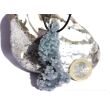 Traubenachat (Traubenchalcedon / Grape Agate) XXXL Rohsteinform gebohrt - Sonderqualität - Rarität - ca. 7 cm x 3,4 cm x 2,8 cm