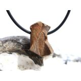 Staurolith (Kreuzstein) Rohstein gebohrt - Rarität - Sonderqualität - ca. 2,2 cm x 1,5 cm x 1,1 cm