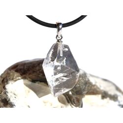 Danburit Kristall / Schmuckstein Anh�nger Silber�se - Rarit�t - AA-Sonderqualit�t - ca. 3,2 cm x 1,8 cm x 0,9 cm