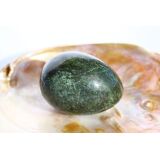 Silberaugen-Serpentin - Edelstein-Ei - ca. 5,1 cm