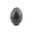 Silberaugen-Serpentin - Edelstein-Ei - ca. 5,1 cm