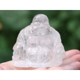 Bergkristall Buddha Figur / Aufsteller -...
