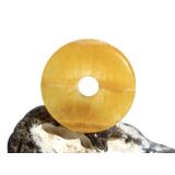 Calcit orange (Orangencalcit) Donut 40 mm (6 mm stark) -...