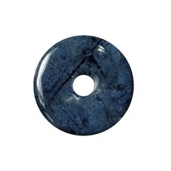 Dumortierit Donut Edelstein 50 mm (7-8 mm stark)