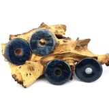 Dumortierit Donut Edelstein 50 mm (7-8 mm stark)