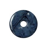 Dumortierit Donut Edelstein 50 mm (7-8 mm stark)