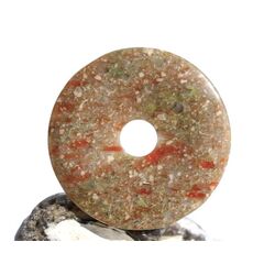 Epidot (Unakit) Donut 50 mm (5 mm stark)