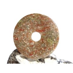 Epidot (Unakit) Donut 50 mm (5 mm stark)