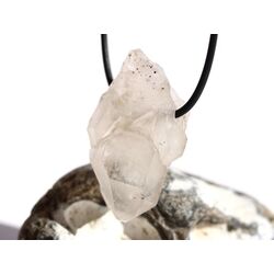 Rauchquarz hell - Bergkristall Skelettquarz / Elestial XXL Natur-Kristall gebohrt - Raritt - Sonderqualitt - ca. 4,1 cm x 2,4 cm x 2,1 cm (GKS)
