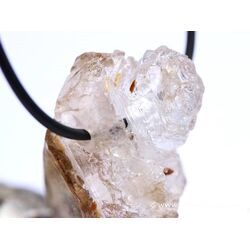 Rauchquarz hell Skelettquarz / Elestial XXL Natur-Kristall-Doppelender gebohrt - Raritt - Sonderqualitt - ca. 4 cm x 2,4 cm x 2,3 cm