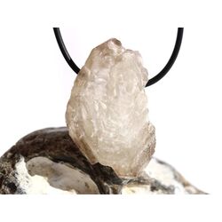 Rauchquarz hell Skelettquarz / Elestial XXL Natur-Kristall-Doppelender gebohrt - Raritt - Sonderqualitt - ca. 4,2 cm x 2,9 cm x 2 cm (GKS)