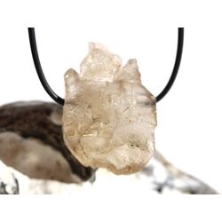 Rauchquarz hell Skelettquarz / Elestial XL Natur-Kristall-Doppelender gebohrt - Raritt - Sonderqualitt - ca. 3,8 cm x 2,6 cm x 2,1 cm