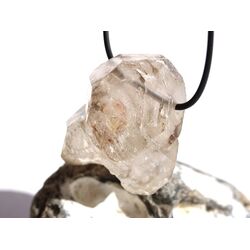 Rauchquarz hell Skelettquarz / Elestial XXL Natur-Kristall gebohrt - Raritt - Sonderqualitt - ca. 4,2 cm x 3,1 cm x 2,4 cm