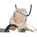 Rauchquarz hell "Skelettquarz / Elestial" XXL Natur-Kristall gebohrt - Rarität - Sonderqualität - ca. 4,2 cm x 3,1 cm x 2,4 cm
