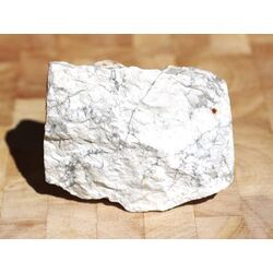 Magnesit XXL Rohstein - ca. 7,3 cm x 5,6 cm x 5,5 cm (339 g)