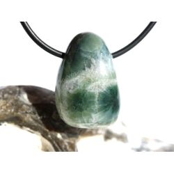 Ozeanachat Trommelstein gebohrt (Ozeanchalcedon / Ozeanjaspis) - schöne Qualität - ca. 2,6 cm x 1,8 cm x 1,5 cm