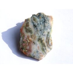 Ozeanachat XXXL Rohstein mit Anschliff (Ozeanchalcedon / Ozeanjaspis) - Sonderqualitt - ca. 5,7 cm x 4,3 cm x 1,9 cm