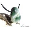 Ozeanachat Trommelstein gebohrt (Ozeanchalcedon / Ozeanjaspis) - schöne Qualität - ca. 2,6 cm x 1,8 cm x 1,5 cm