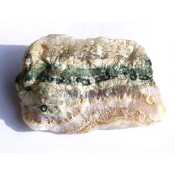 Ozeanachat XXXL Rohstein mit Anschliff (Ozeanchalcedon / Ozeanjaspis) - Sonderqualitt - ca. 5,9 cm x 3,9 cm x 1,7 cm