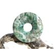 Prasem "Afrkanische Jade" Donut 30 mm (5,3 mm stark)