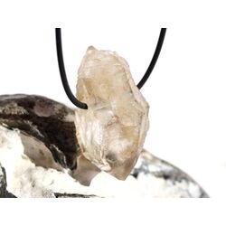 Rauchquarz hell Skelettquarz / Elestial XXL Natur-Kristall-Doppelender gebohrt - Raritt - Sonderqualitt - ca. 4,3 cm x 2,4 cm x 2 cm