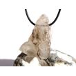 Rauchquarz hell "Skelettquarz / Elestial" XXL Natur-Kristall-Stufe gebohrt - Rarität - Sonderqualität - ca. 4,4 cm x 3,4 cm x 1,6 cm