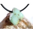 Chrysopras Schmuckstein / Trommelstein gebohrt - ca. 2,1 cm x 1,7 cm x 1,6 cm