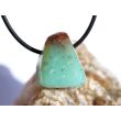 Chrysopras Schmuckstein / Trommelstein gebohrt - ca. 2,2 cm x 1,9 cm x 1,9 cm