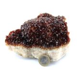 Citrin (gebr.) Kristallstufe - ca. 14 cm x 10 cm x 8 cm