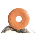 Jaspis geb�ndert Malachit rot Donut 35 mm (4,3 mm stark)...