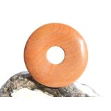 Jaspis gebändert "Malachit rot" Donut 35...