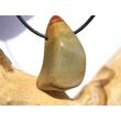 Polychrom-Jaspis (Polychromjaspis) XXL Trommelstein gebohrt - schöne Qualität - ca. 4 cm x 2,5 cm x 1,4 cm (GKS)