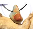 Polychrom-Jaspis (Polychromjaspis) XL Trommelstein gebohrt - schöne Qualität - ca. 3,6 cm x 2,7 cm x 2 cm (GKS)