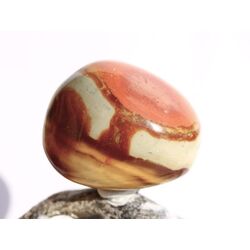 Polychrom-Jaspis (Polychromjaspis) XXL Trommelstein / Handschmeichler - Sonderqualitt - ca. 4,3 cm x 3,4 cm x 2,9 cm (GKS)
