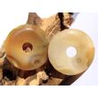 Sarder natur Donut Edelstein 40 mm (5-7 mm stark) - Rarität - Sonderqualität -