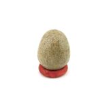 Jaspis beige-gelb - Edelstein-Ei - ca. 3,1 cm