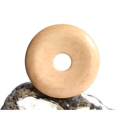Jaspis gelb Donut 40 mm (5 mm stark)