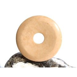 Jaspis gelb Donut 40 mm (4,7 mm stark)