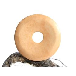 Jaspis gelb Donut 40 mm (4,7 mm stark)