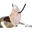 Chalcedon rosa (Rosenchalcedon) XL Trommelstein gebohrt - Sonderqualität - Rarität - ca. 3,8 cm x 2 cm x 2,1 cm