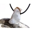 Schlangenhautachat Trommelstein gebohrt - Sonderqualität - ca. 3 cm x 1,8 cm x 1,2 cm