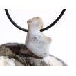 Schlangenhautachat Trommelstein gebohrt - Sonderqualität - ca. 3 cm x 1,8 cm x 1,2 cm
