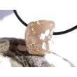 Schlangenhautachat Trommelstein gebohrt - Sonderqualität - ca. 2,1 cm x 2 cm x 1,6 cm
