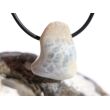 Schlangenhautachat Trommelstein gebohrt - Sonderqualität - ca. 2,5 cm x 2 cm x 1,5 cm