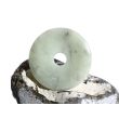 Amazonit hell Donut Edelstein 50 mm (5 mm stark)
