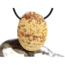 Aragonit-Calcit XXL Schmuckstein Cabochon / Scheibenstein...