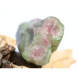 Wassermelonenturmalin XXL Kristallstäbe / Rohsteinform gebohrt - Rarität - Sonderqualität - ca. 4,7 cm x 3,4 cm x 2,7 cm