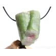 Wassermelonenturmalin XXL Kristallstäbe / Rohsteinform gebohrt - Rarität - Sonderqualität - ca. 4,7 cm x 3,4 cm x 2,7 cm