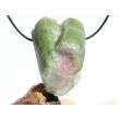 Wassermelonenturmalin XXL Kristallstäbe / Rohsteinform gebohrt - Rarität - Sonderqualität - ca. 4,7 cm x 3,4 cm x 2,7 cm