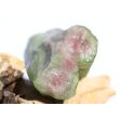 Wassermelonenturmalin XXL Kristallstäbe / Rohsteinform gebohrt - Rarität - Sonderqualität - ca. 4,7 cm x 3,4 cm x 2,7 cm